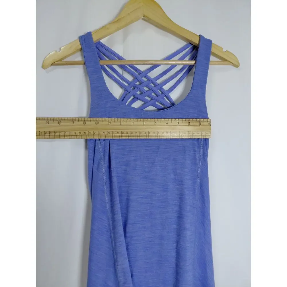 Lululemon Blue Lightweight Tank Women Size 4